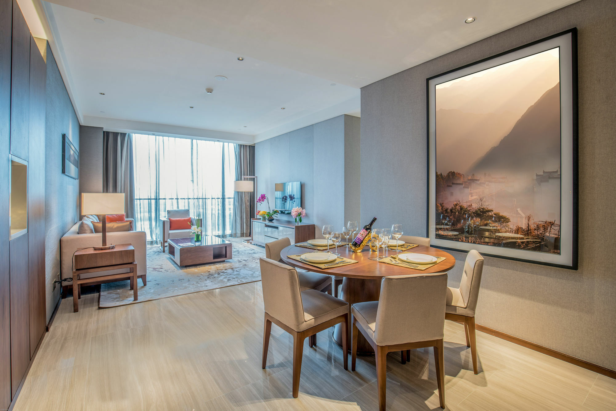 Oakwood Residence Damei Beijing Luaran gambar