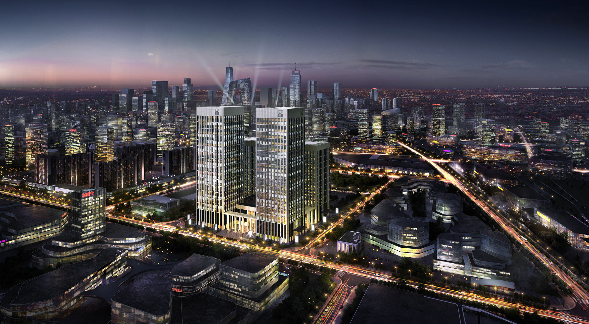 Oakwood Residence Damei Beijing Luaran gambar